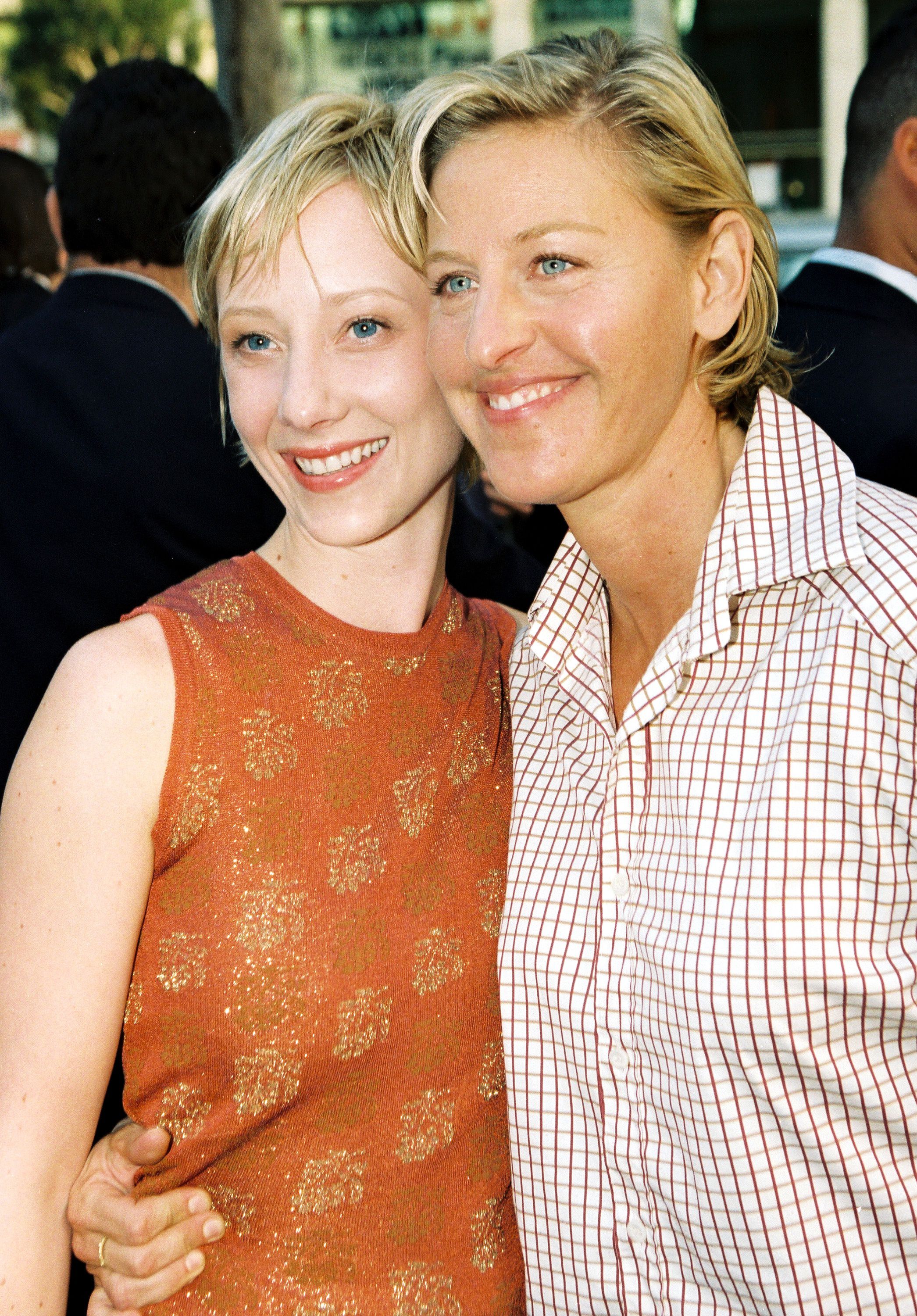 Anne Heche and Ellen DeGeneres