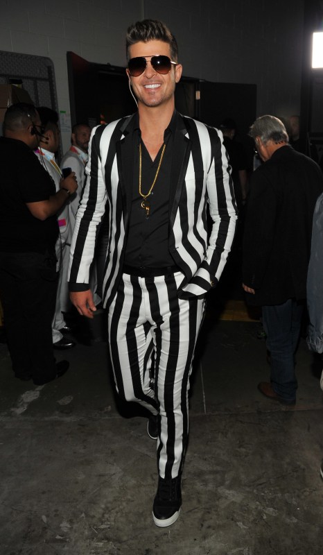 Robin Thicke at VMAs