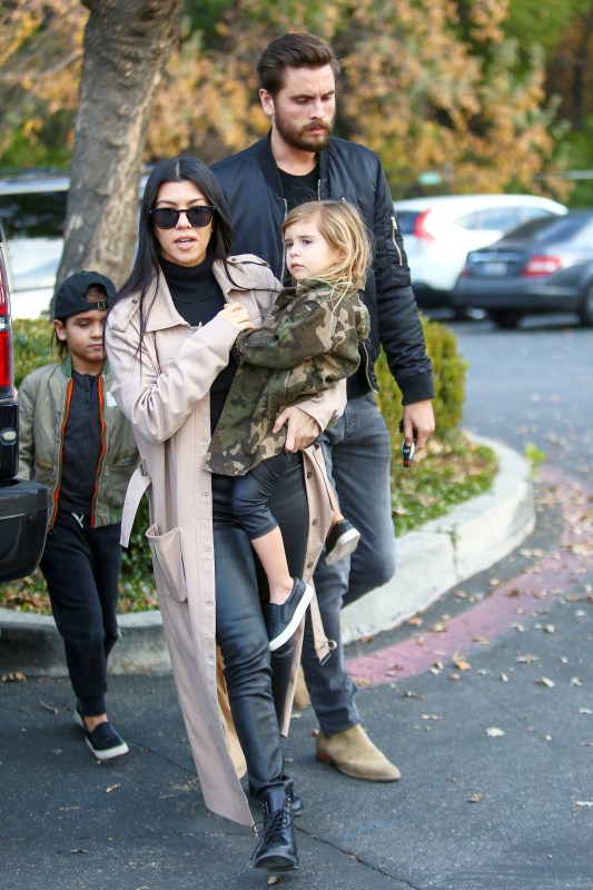 Kourtney Kardashian bans Scott Disick from seeing their kids till he ...