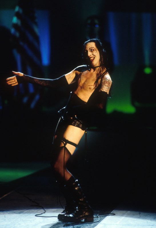 marilyn manson 1997 vmas