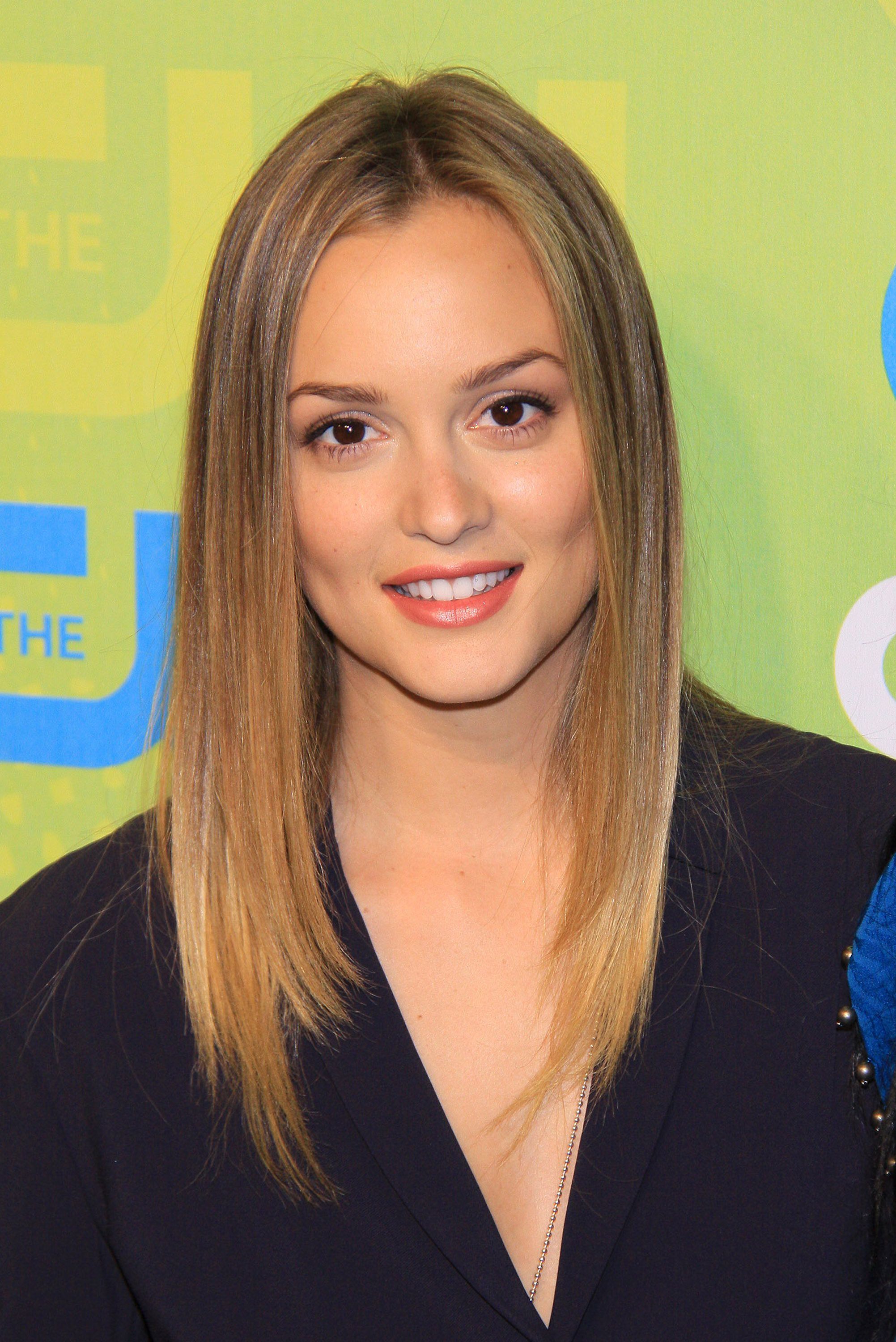 Leighton Meester Hair Color Highlights