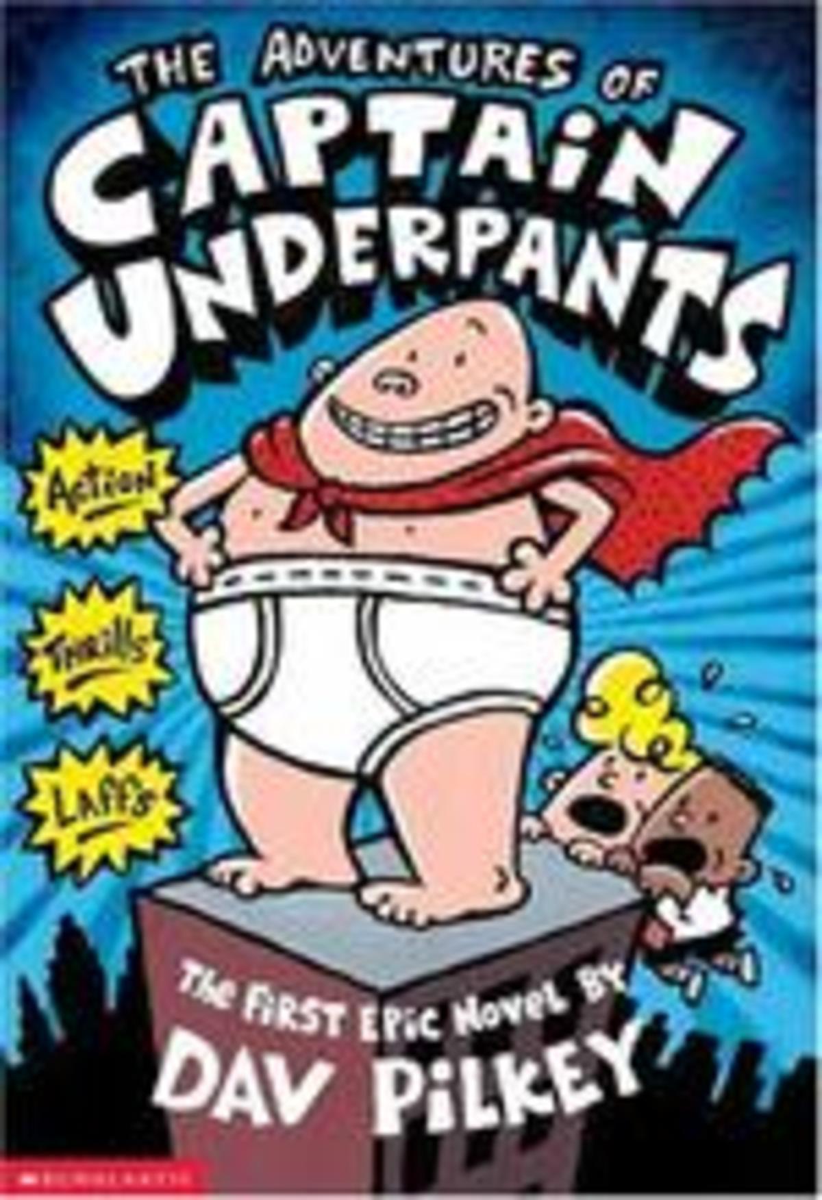 dav pilkey the adventures of captain underpants