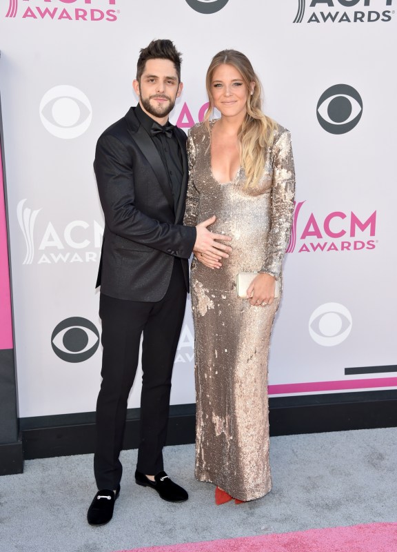 Thomas Rhett and Lauren Gregory Akins 2017 ACM Awards