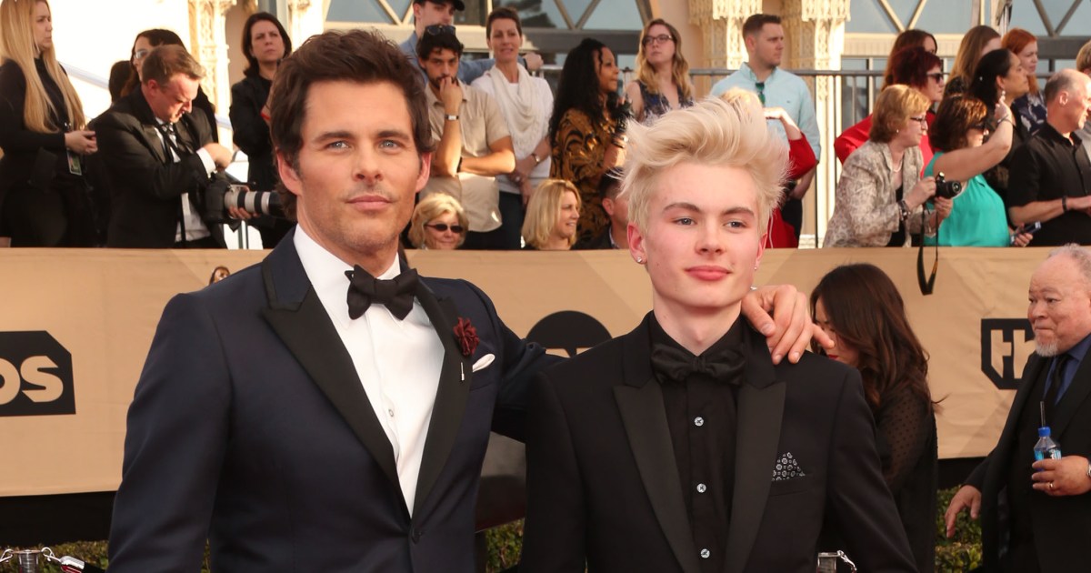 James Marsden dishes on 16-year-old son's forays into modeling ...