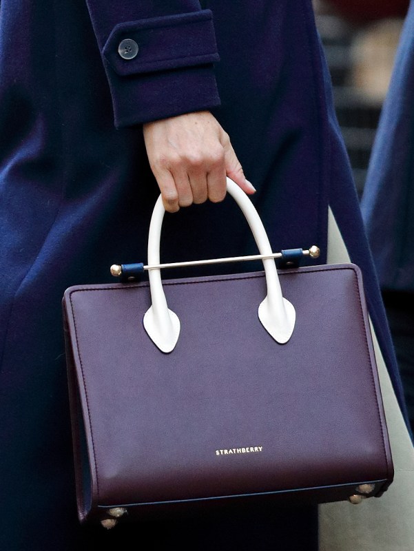 Meghan Markle's bag breaks royal protocol - Strathberry bag