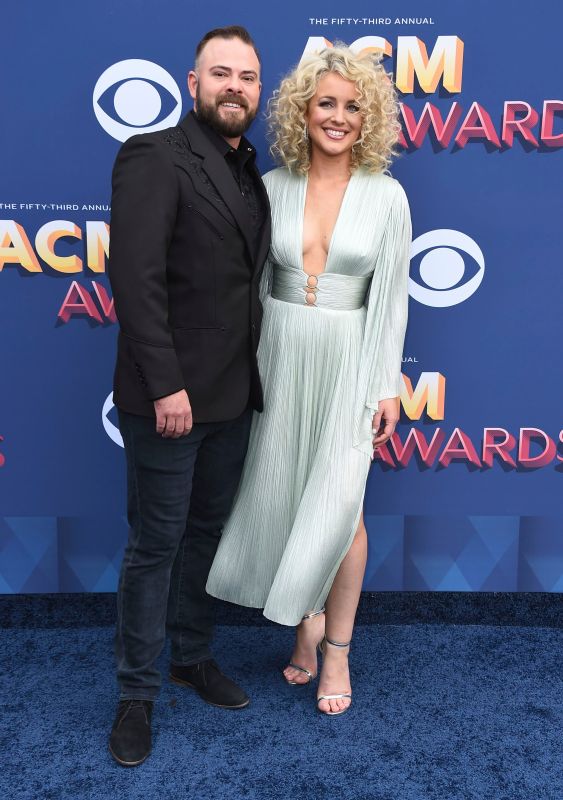 Josh Beckett and Holly Fisher attend CMT Artists of the Year at, FilmMagic