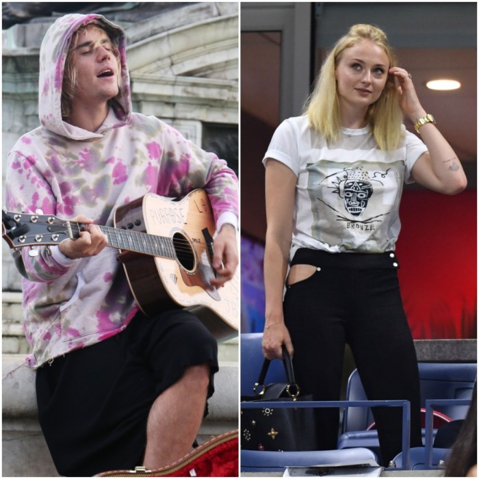 billboard on X: Sophie Turner did the weirdest thing ever with her tongue  when Joe Jonas introduced her to Justin Bieber    / X