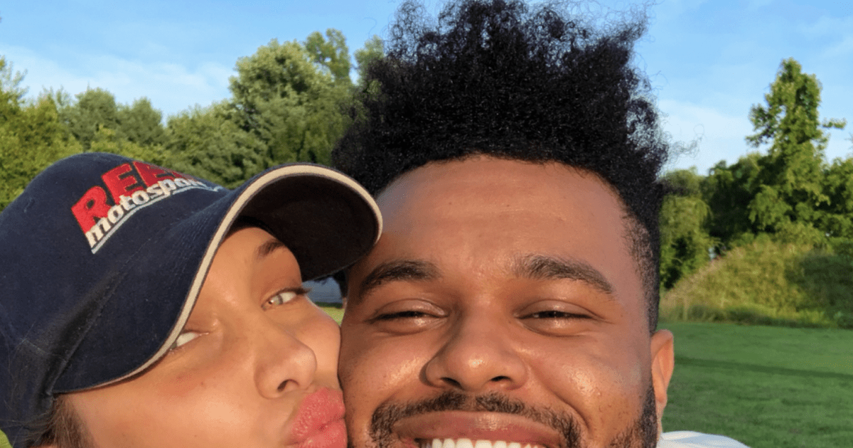 The Weeknd, Bella Hadid Wear Matching Camo for His Birthday: Pics