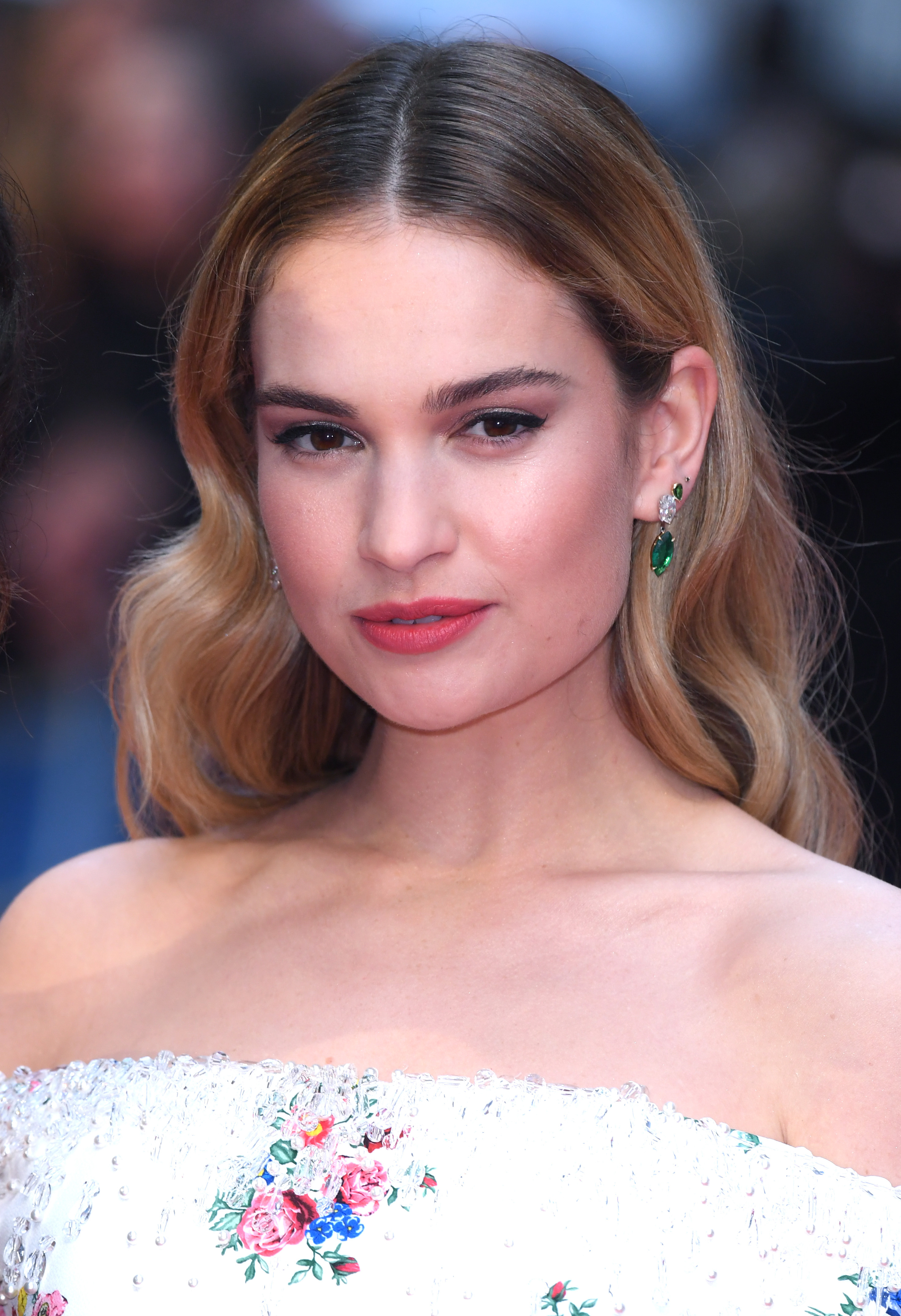 Lily james married