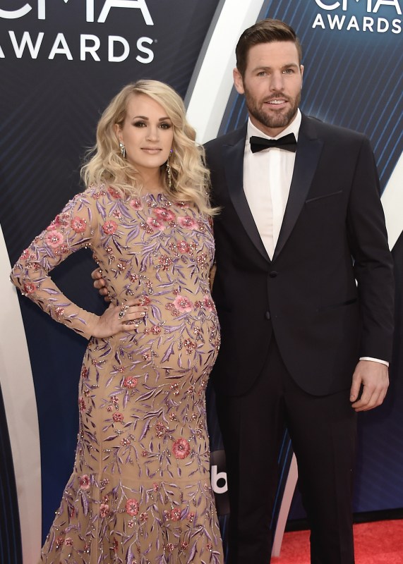 Josh Beckett and Holly Fisher attend CMT Artists of the Year at, WireImage