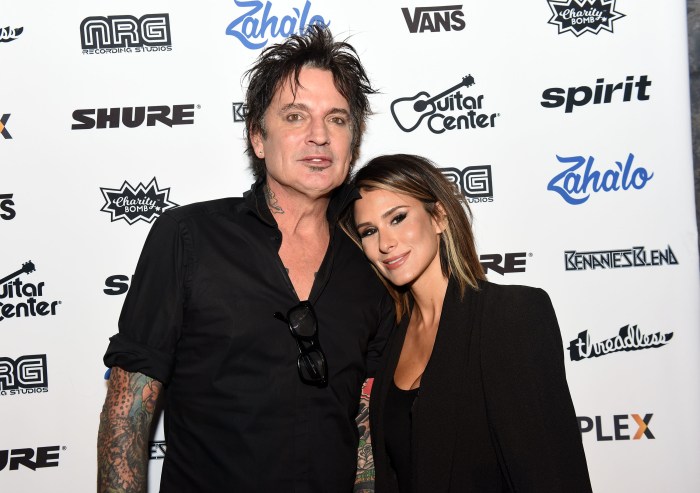 Tommy Lee, esposa Bretaña Furlan