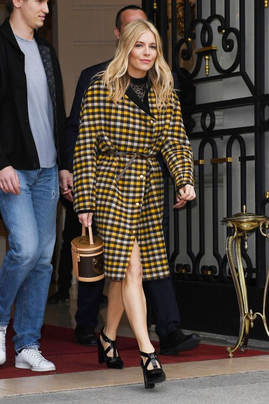 SIENNA MILLER at Louis Vuitton at Paris Fashion Week 03/05/2019