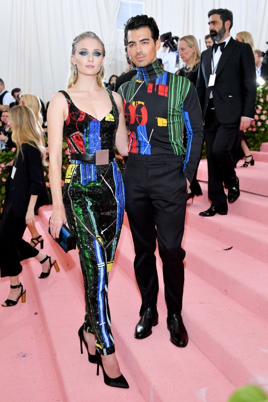 Sophie Turner and Joe Jonas Coordinate Their Met Gala Looks in Louis  Vuitton