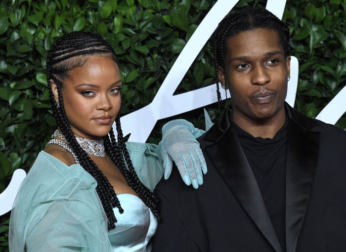 Rihanna and A$AP Rocky Twin on First Red Carpet Since Welcoming Baby