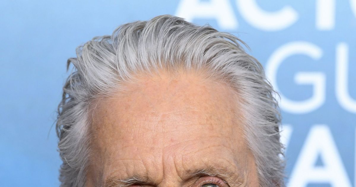 Michael Douglas meets 1-month-old grandson for first time ...