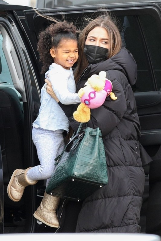 Chanel-clad Penelope Disick, North West step out in NYC with Kim