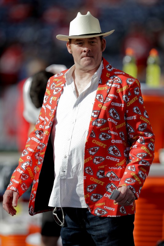 Exclusive: “We Tossed Brad Pitt Our Chiefs Hat—And He Loved It