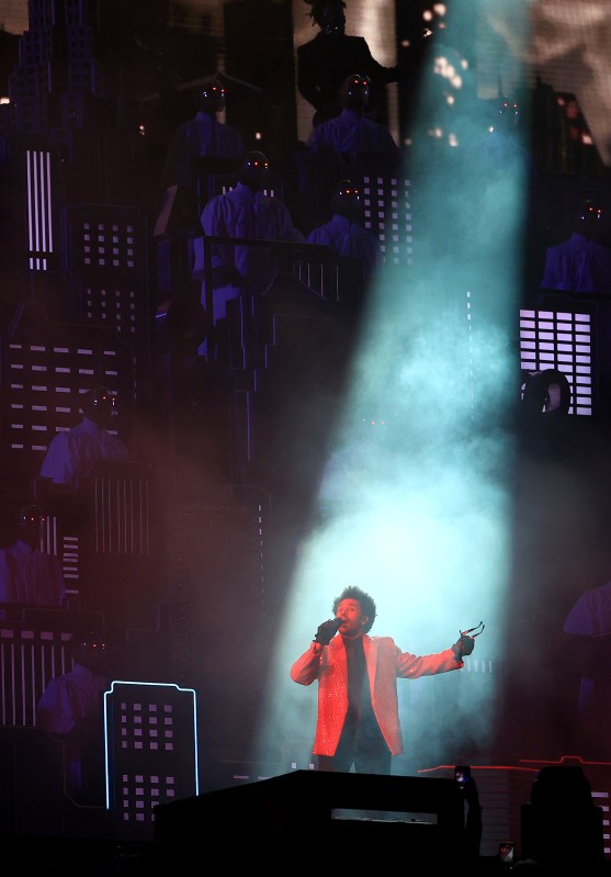 One year after performing the Super Bowl Halftime Show, The Weeknd attended  the game as a fan! #TheWeeknd #SuperBowl Photos: Backgrid, Getty