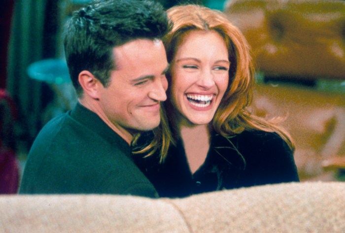 Matthew Perry, Julia Roberts, Amigos