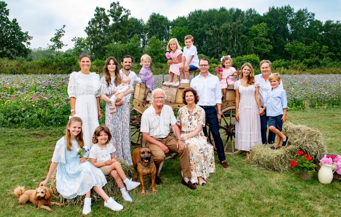 King Carl XVI Gustaf, Queen Silvia, Swedish royal family