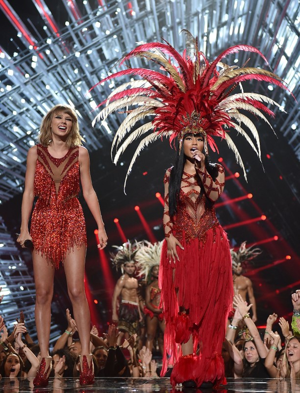 Taylor Swift and Nicki Minaj