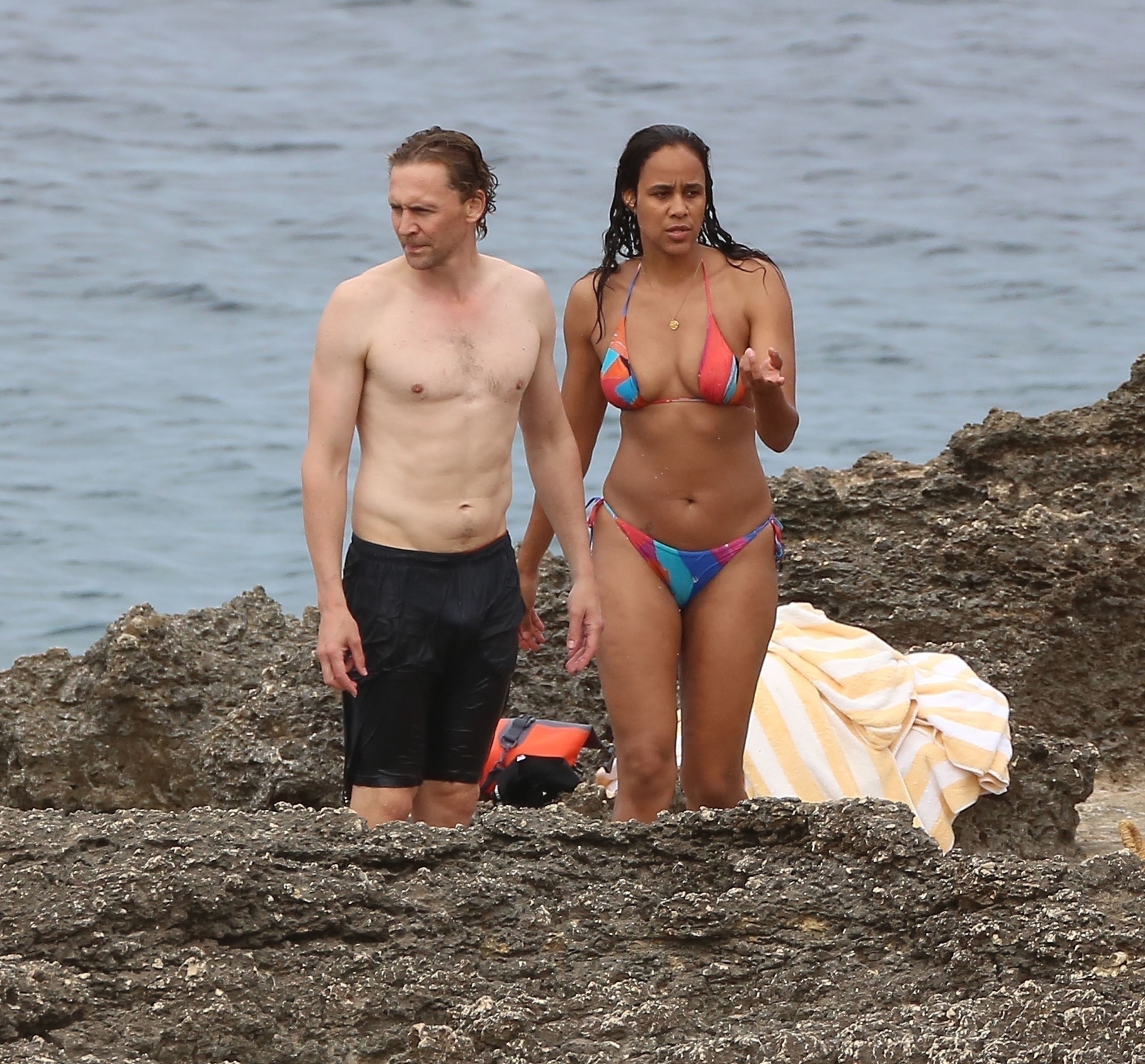 Jonha Hailiy Sexy Video - Marvel couple couple strip down to swimwear in Ibiza, plus more stars'  beach bodies of 2021 | Gallery | Wonderwall.com