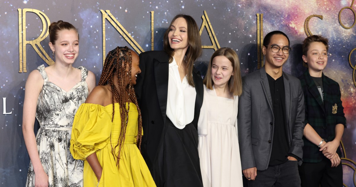 Anjlina Sex Hd Vidio - Angelina Jolie and her kids hit the red carpet, plus more of the best  celebrity photos of 2021 | Gallery | Wonderwall.com
