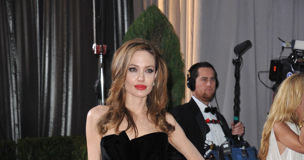 Angelina Jolie Reflects on 2012 Oscars Dress