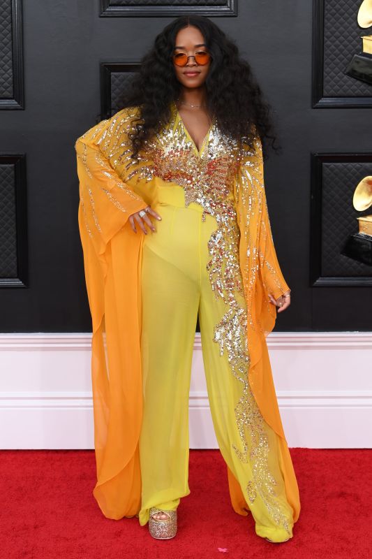 Grammys 2022: the best and worst dressed celebrities – from BTS' Louis  Vuitton suits and Olivia Rodrigo's body-hugging Vivienne Westwood dress, to  Billie Eilish's offbeat Rick Owens ensemble and Tayla Parx's questionable