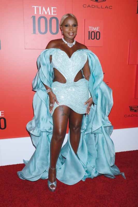 Mary J Blige Wore Alexandre Vauthier Haute Couture To The 'My Life