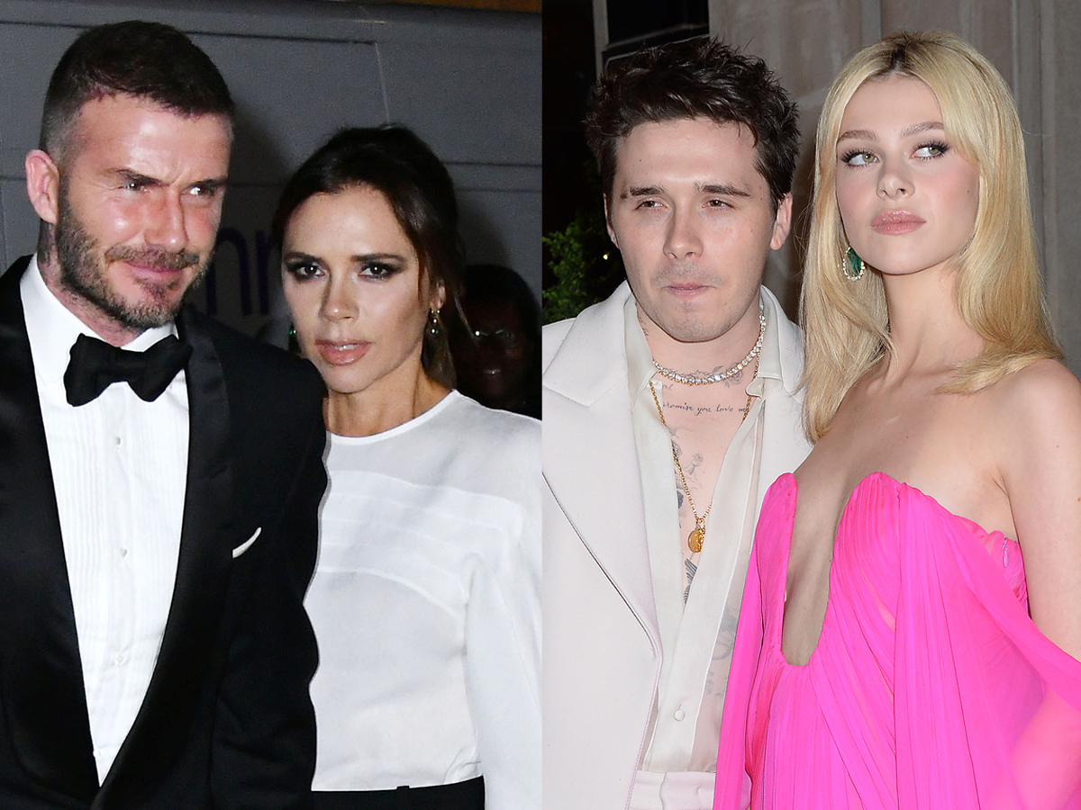 Brooklyn Beckham and wife Nicola Peltz attend his mom Victorias Paris fashion show after dad David confronted him over drama, plus more big celebrity family feuds Gallery Wonderwall