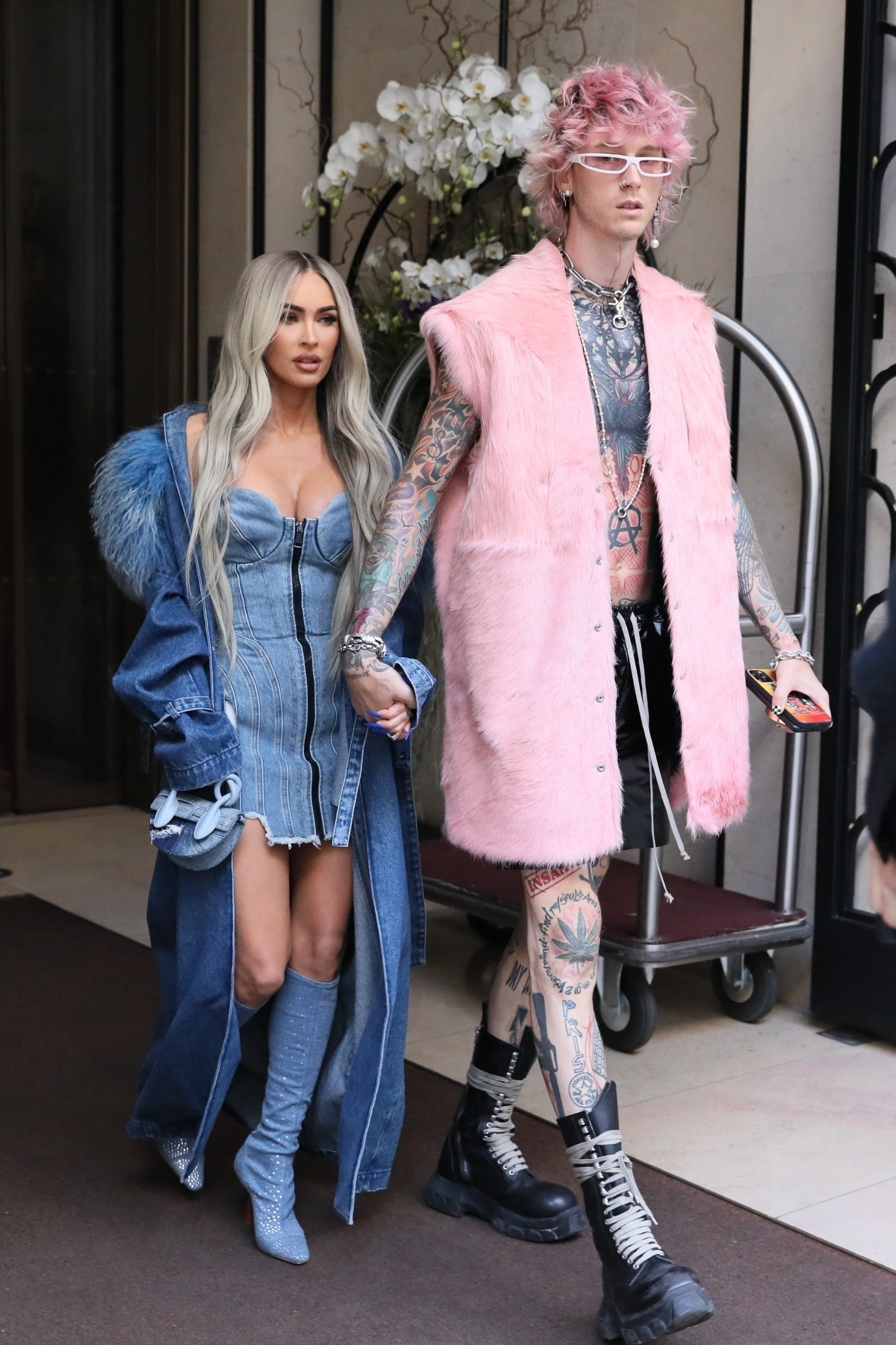 2200px x 3300px - Megan Fox and Machine Gun Kelly wear crazy outfits in Paris, plus more  great celebrity photos this week | Gallery | Wonderwall.com