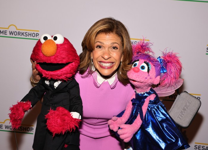 A pop star gets up close and personal with Cookie Monster, Elmo and ...