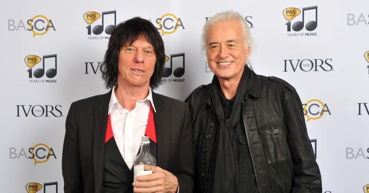 Rod Stewart, Ronnie Wood and More Stars React to Jeff Beck's Death
