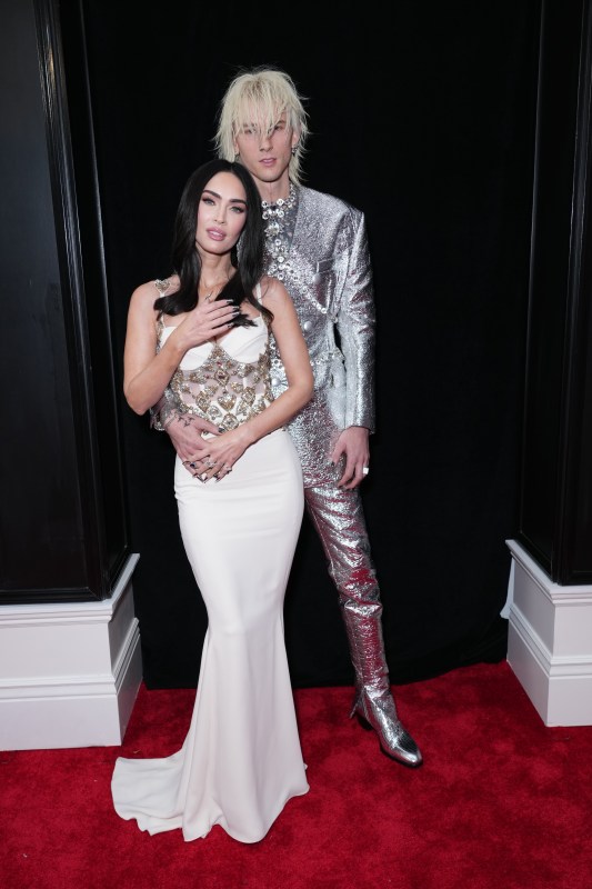 Pharrell Williams and Helen Lasichanh at the 2023 Grammys, All the  Celebrity Couples Looking Loved Up on the 2023 Grammys Red Carpet