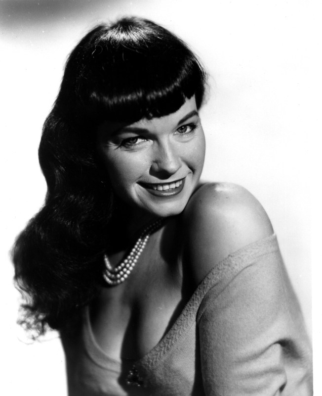 Actress Bettie Page, 1950s - 00466