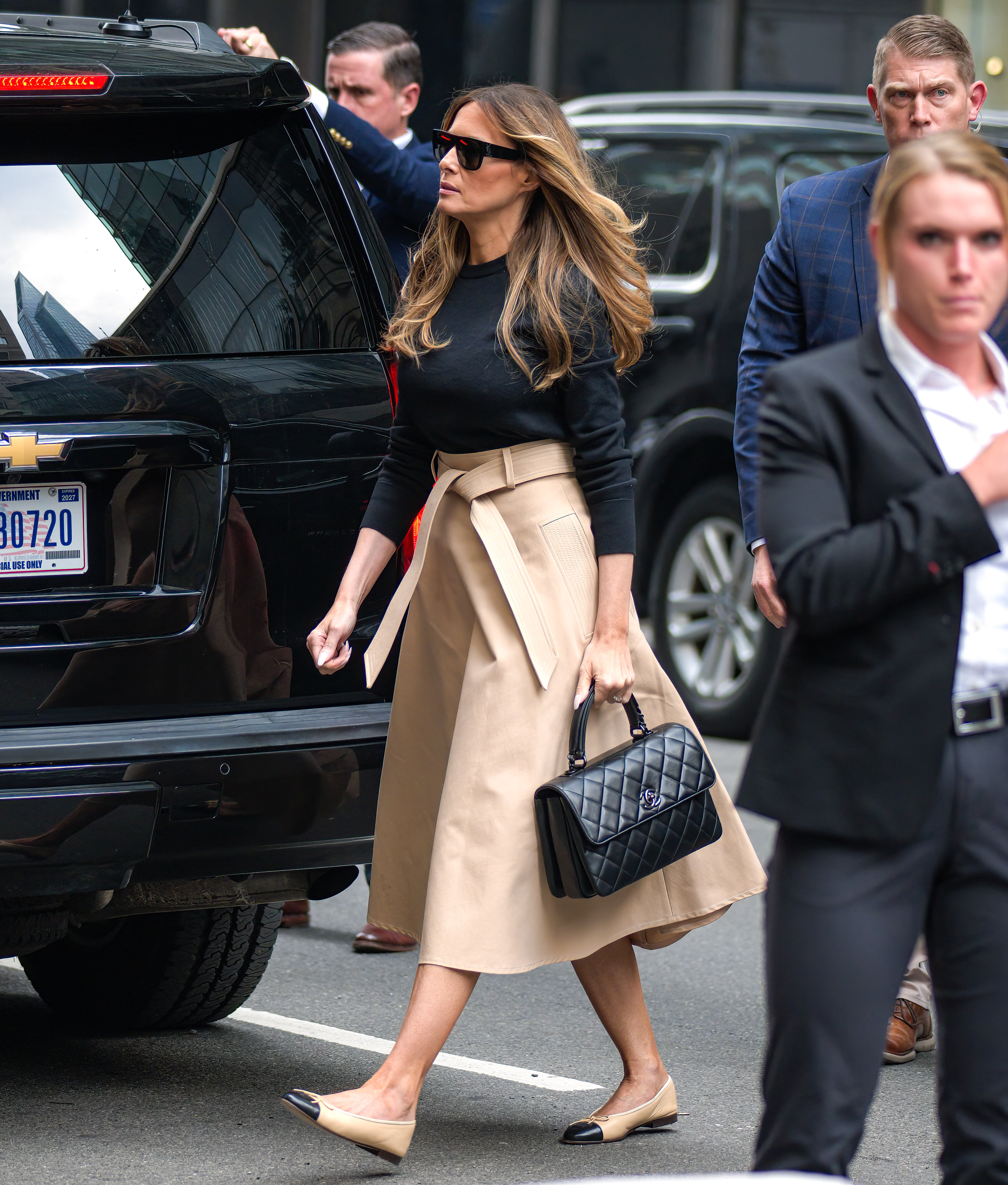 Melania trump casual outlet style