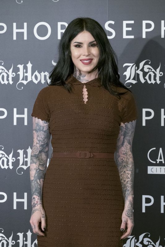Kat Von D's Tattoos: What She's Covered With Black Ink so Far