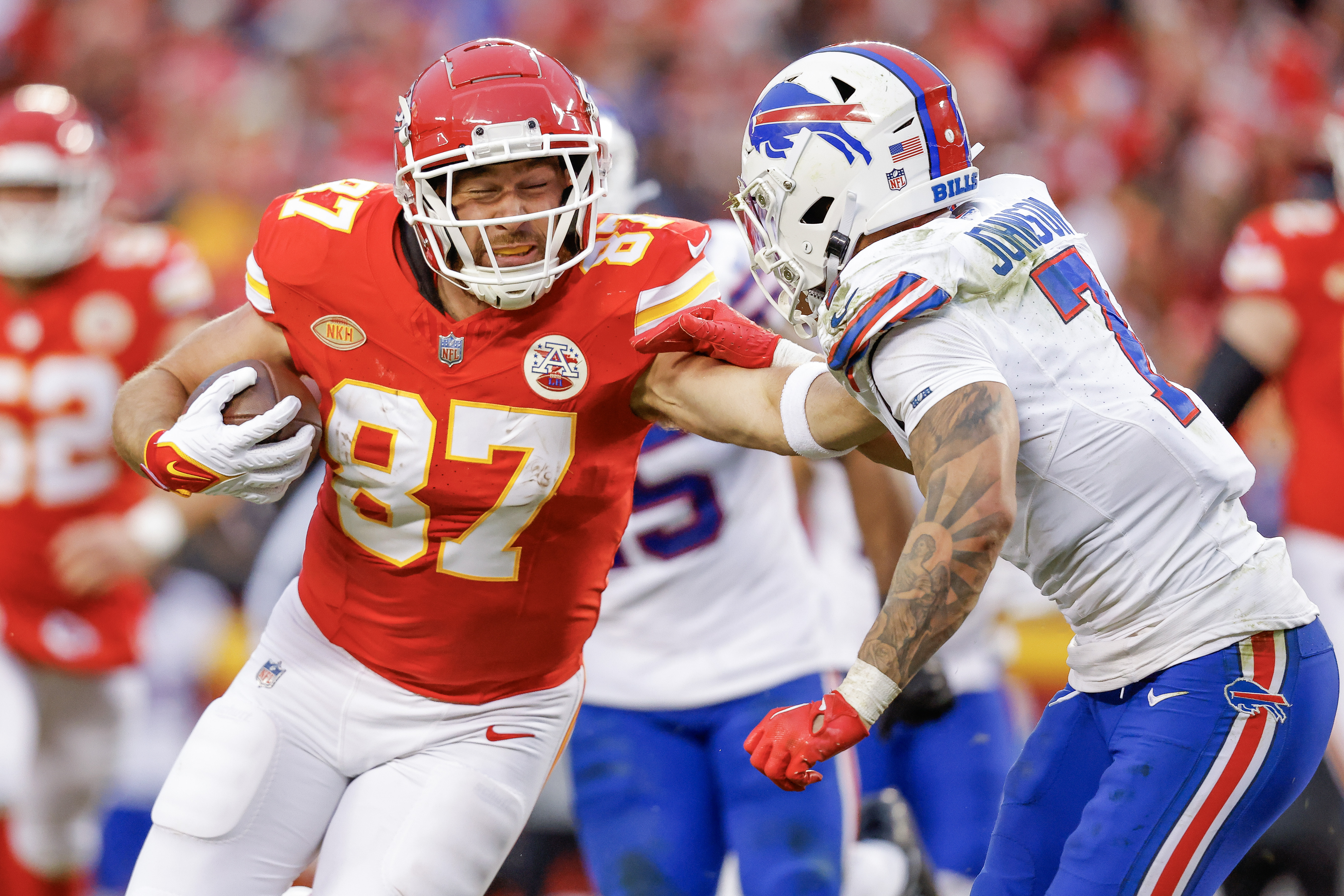 Travis Kelce's 'legendary Moment' And More Of The Best Pictures As The ...