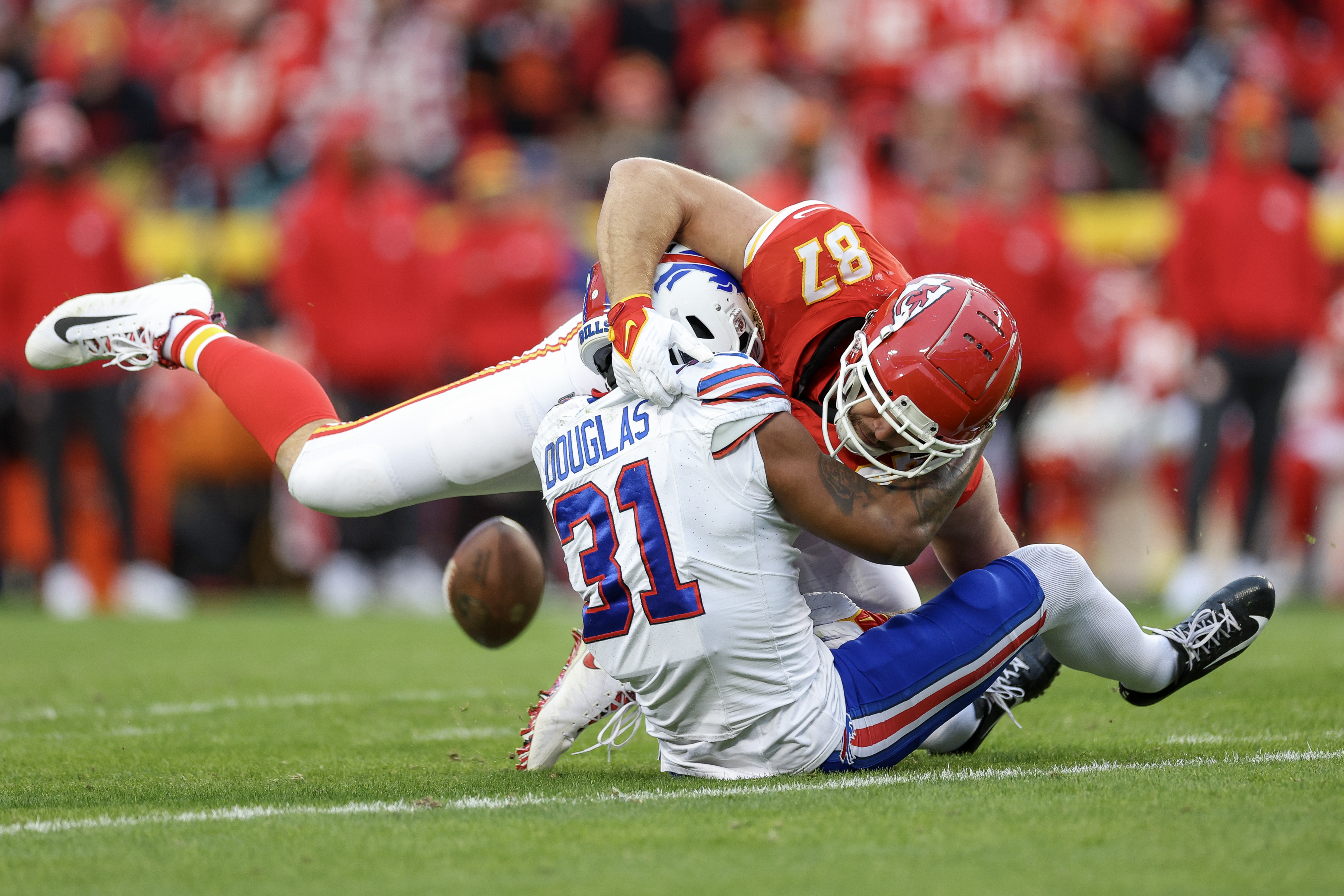 Travis Kelce's 'legendary Moment' And More Of The Best Pictures As The ...