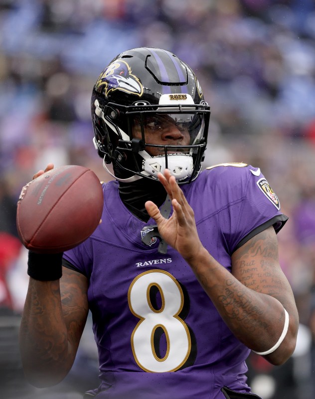 The best pictures of Lamar Jackson from the Ravens vs. Chiefs AFC ...